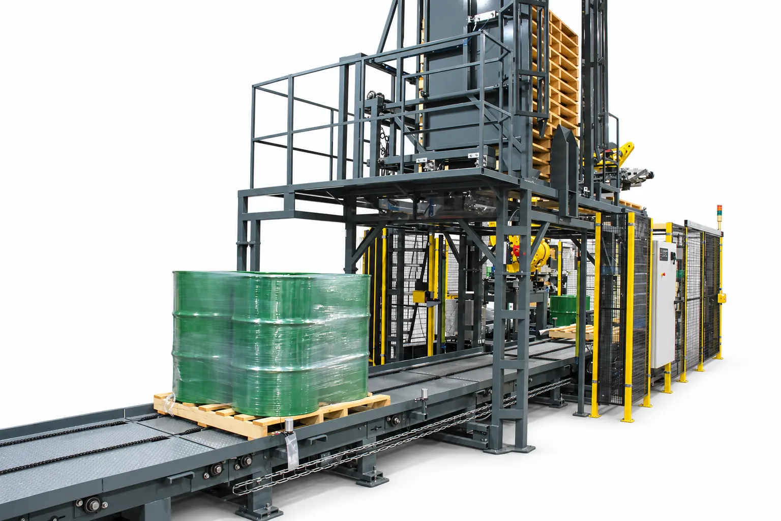 Automatic Drum Palletizing Machine