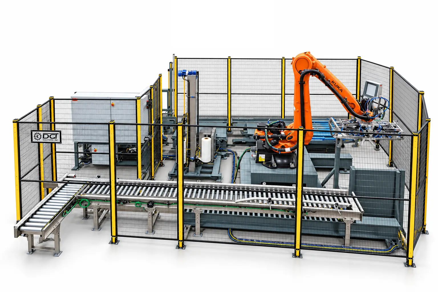 Automatic Pallet Wrapping System