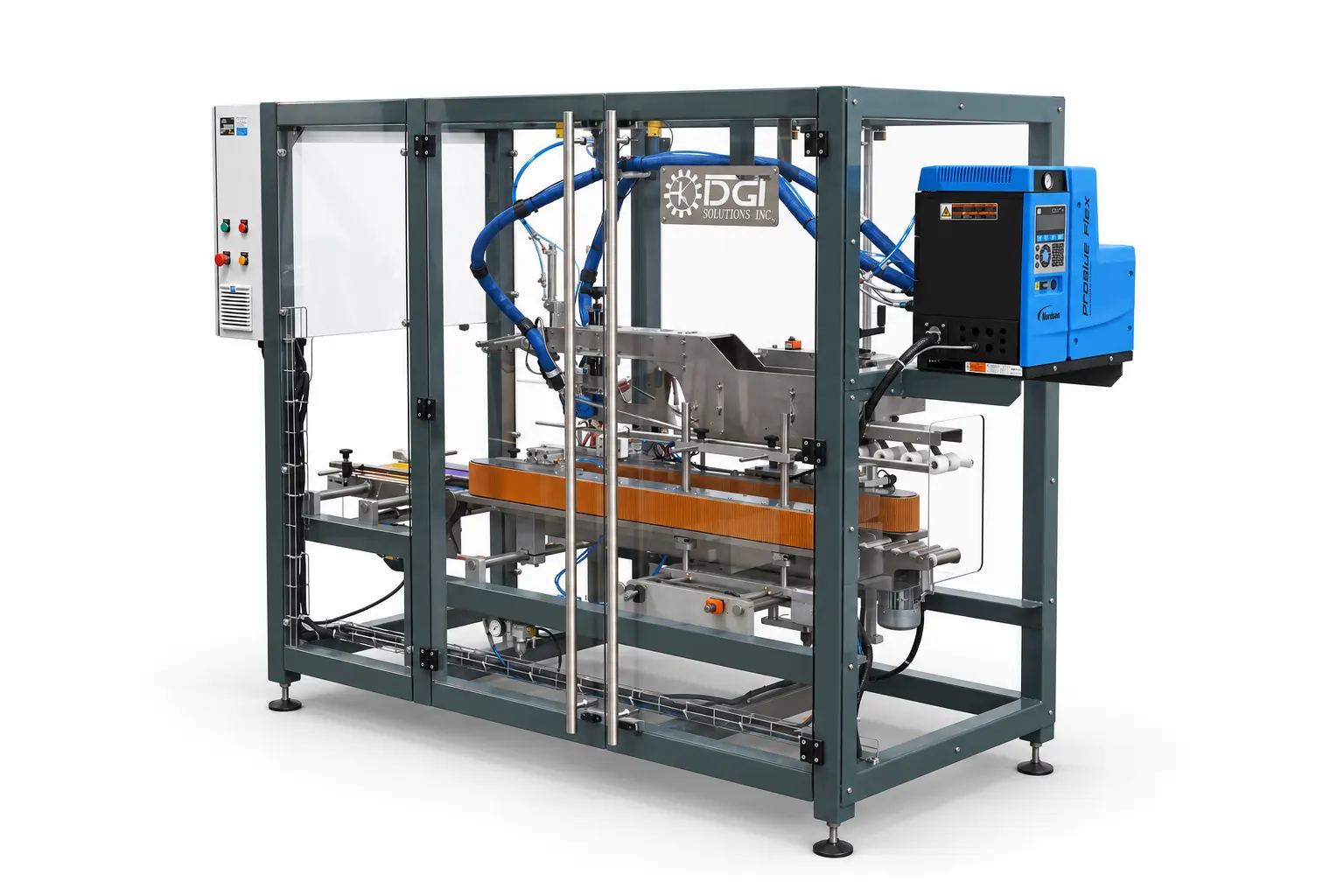 Automatic Hot Glue Box Sealer Machine