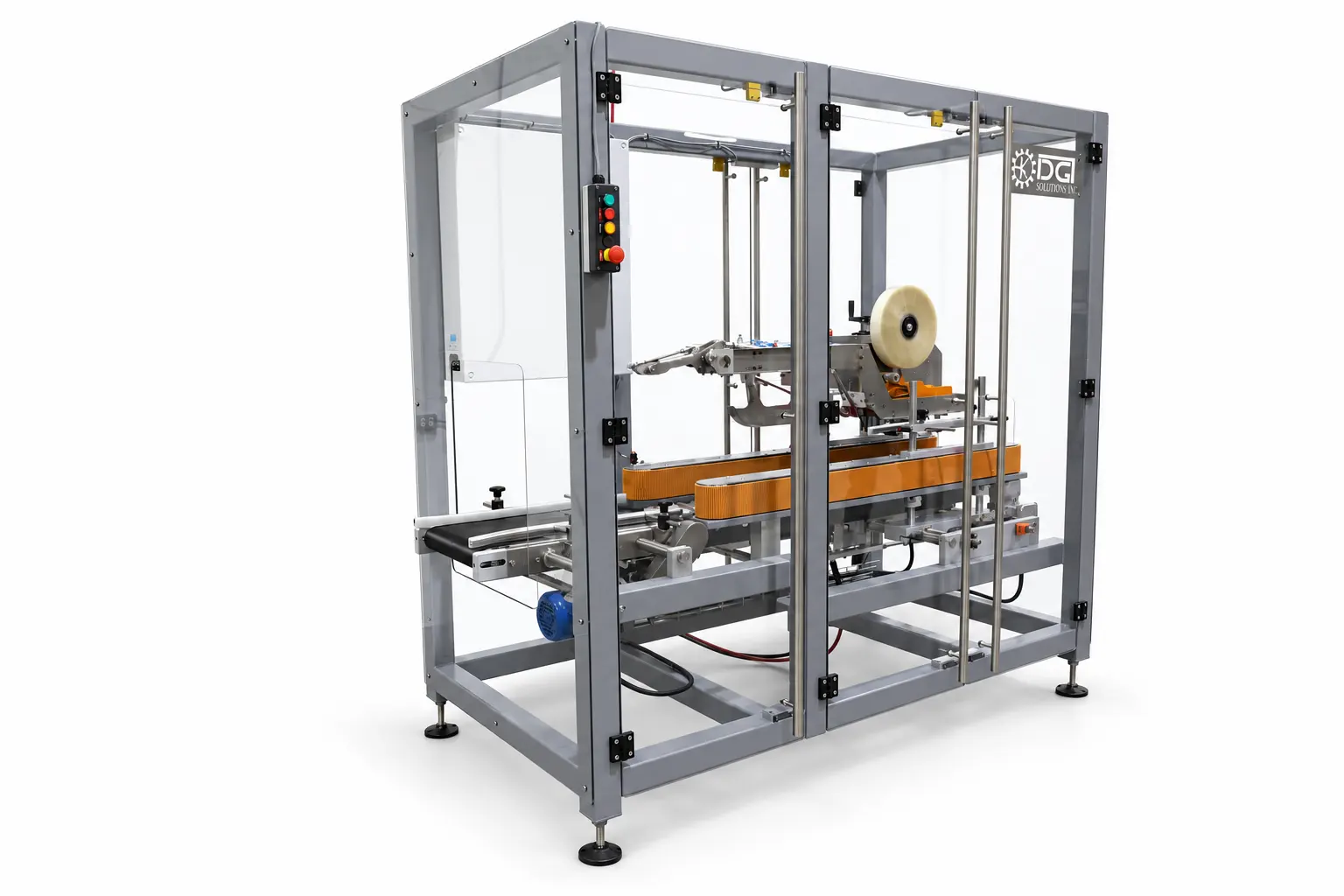 Automatic Tape Box Sealer Machine