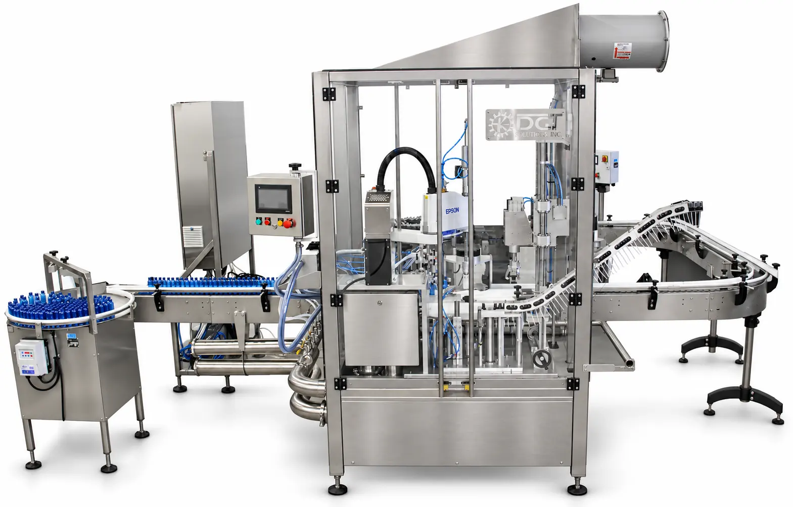 Rotary Liquid Filling-Capping Monoblock