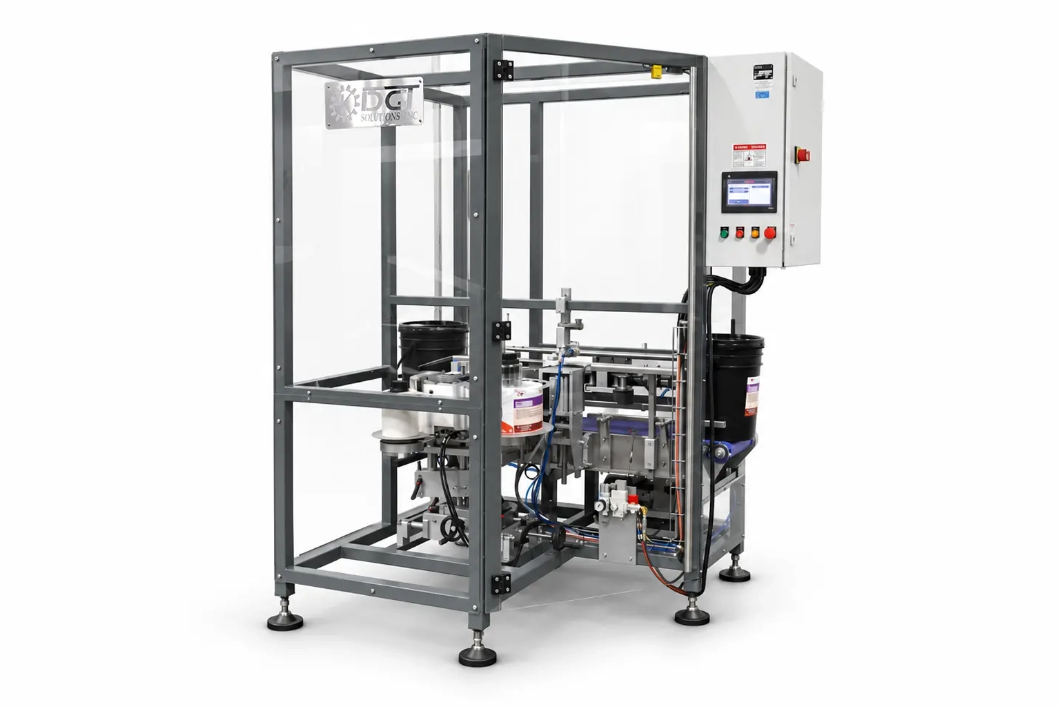 Pail Labeling Machine