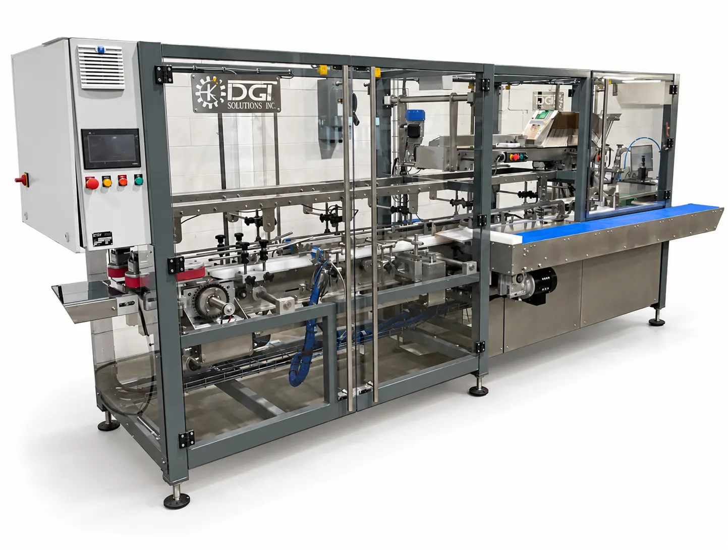 Semi-automatic Cartoning Machine with Hot Glue Sealing