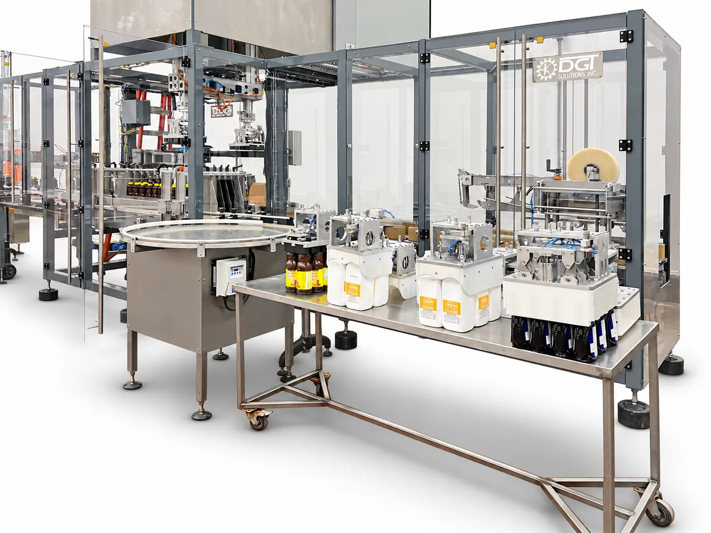 Automatic Case Packing Machine for Cartons